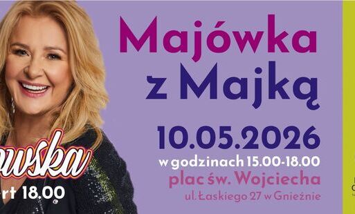 Zdjęcie do Już 10 maja wielki koncert Majki Jeżowskiej w Gnieźnie